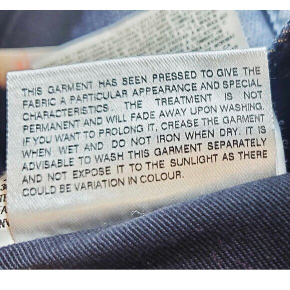 Diesel Industries Mens Viker 0088Z Dark Denim Pants Jeans 36" - Picture 11 of 11